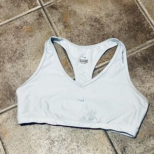 Nike DRI-FIT Baby Blue Sports Bra Sz L